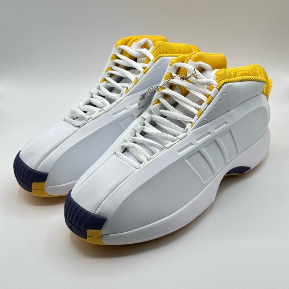 Men’s Adidas Crazy 1 'Lakers Home' 2022 GY8947 Kobe Bryant Basketball Shoes - Picture 1 of 15